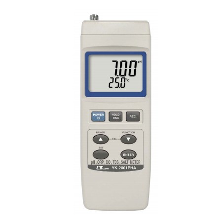 Lutron YK-2001PHA pH/ORP, DO, CD/TDS, Salt Meter | Lutron