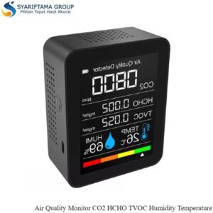 Air Quality Monitor CO2 HCHO TVOC Humidity Temperature