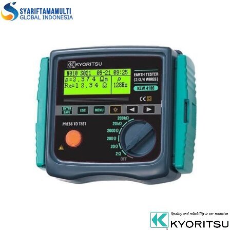 Kyoritsu KEW 4106 Earth Resistance & Resistivity Tester