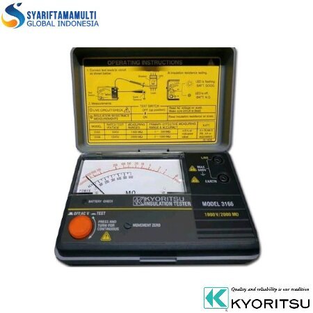 Kyoritsu MODEL 3166 Analogue Insulation Tester