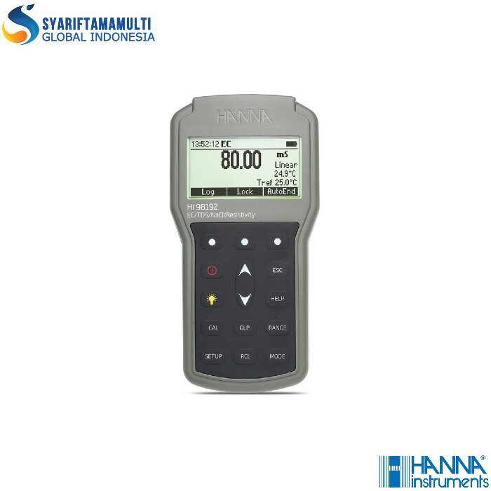 Hanna HI-98192 Waterproof Portable EC/TDS/Resistivity/Salinity Meter