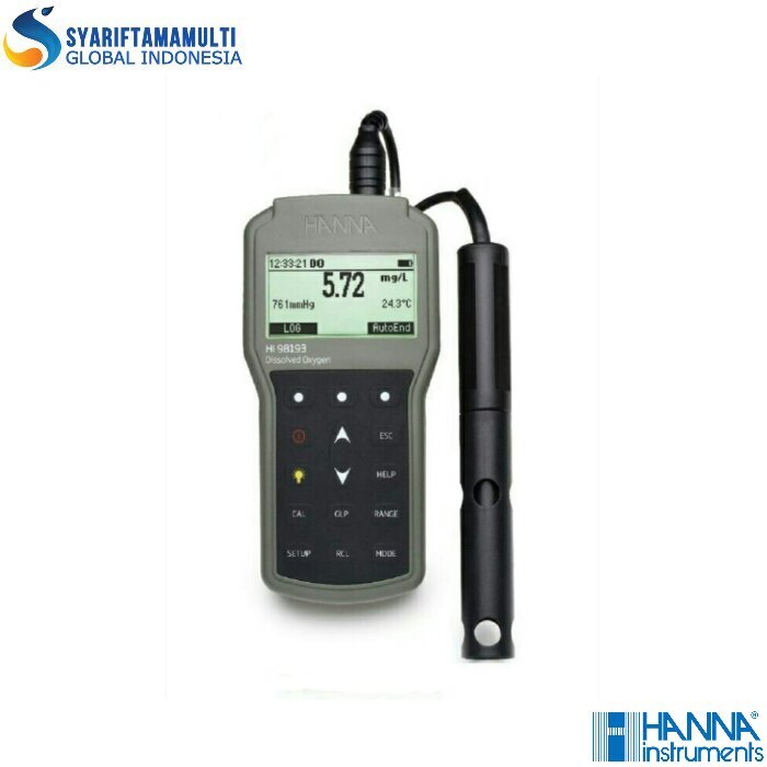 Hanna HI-98193 Waterproof Portable Dissolved Oxygen and BOD Meter