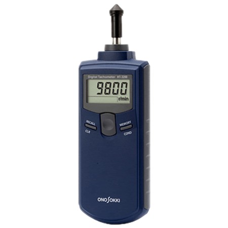 Ono Sokki HT-3200 Contact Type Handheld Digital Tachometer