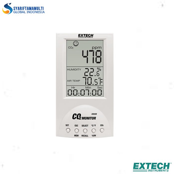 Extech CO220 Desktop Indoor Air Quality CO2