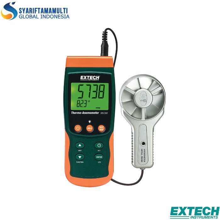 Extech Sdl300 Thermo Anemometer Distributor Extech 2860