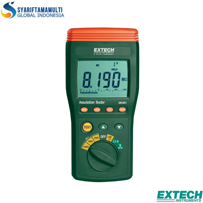 Extech 380363 Digital High Voltage Insulation Tester