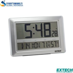 Extech CTH10 Radio Controlled Wall Clock + Hygro-Thermometer