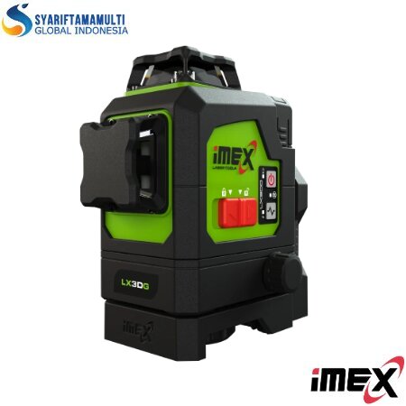 iMEX LX3DG 3 Multi-line laser Green Beam 3 x 360°